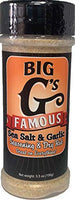 Sea Salt & Garlic Seasoning and Dry Rub, Quality Sea Salt & Garlic, Can Be Used on Everything! Grilling, Smoking, Roasting, Cooking, or Baking! By: Big G's Food Service